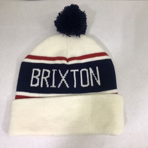 BRIXTON POM BEANIE Red/White/Blue 