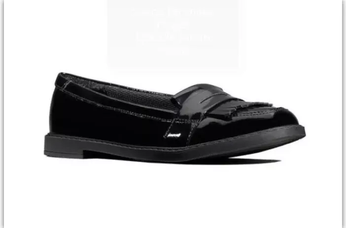 Clarks girls loafers cheap
