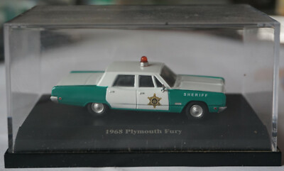 Schuco Modellauto Automodelle Sheriff Plymouth Fury 1968 Auto selten unbespielt