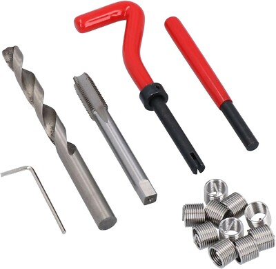 Thread Repair Kit M5 M6 M8 M10 M12 M14 Metric Helicoil Inserts Threading Tool
