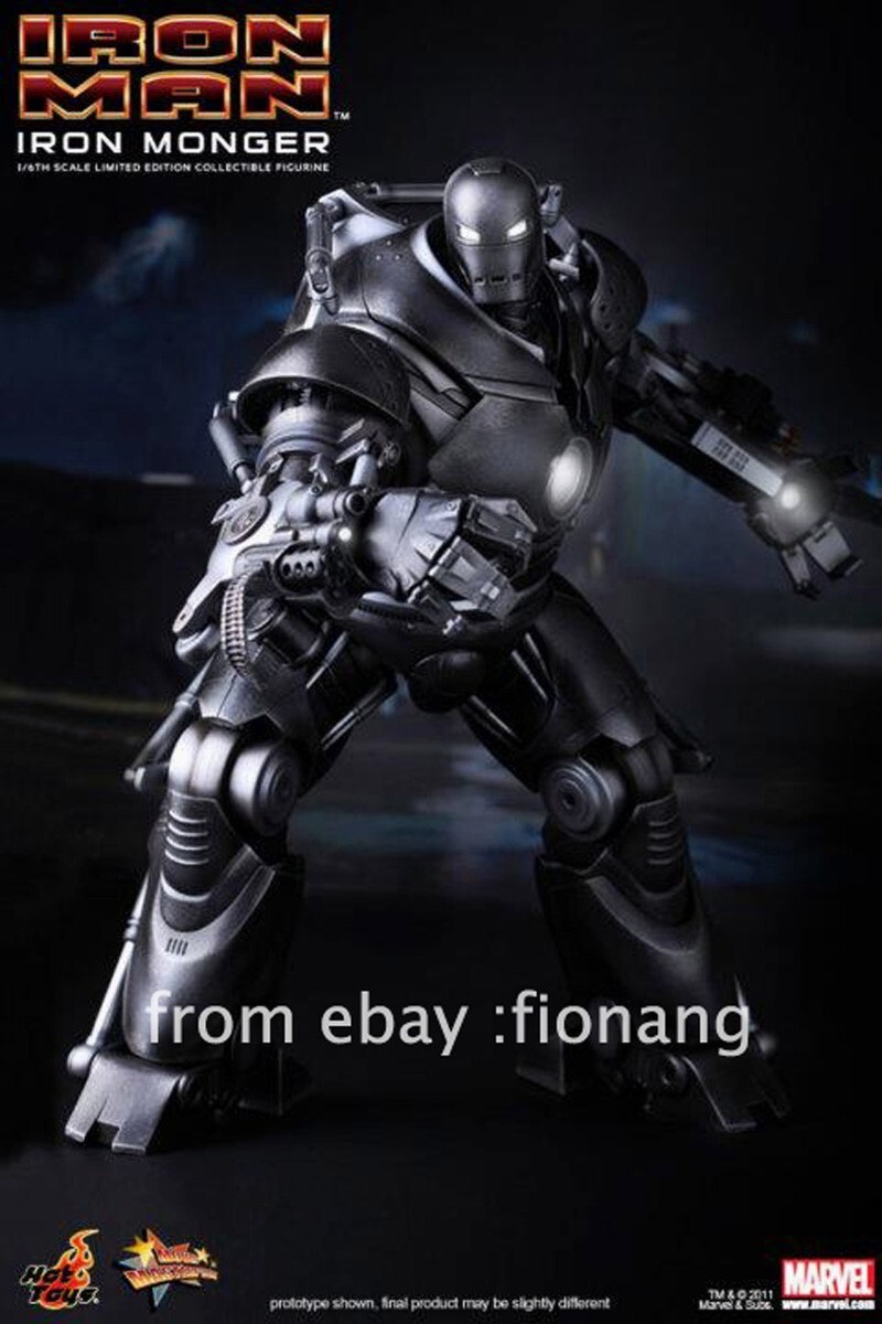 ✦ IRON MONGER 1: 6 FIGURE HOT TOYs Unboxing Jeff Bridges as Hot Toys Iron Monger 1/6 Scale MMS
