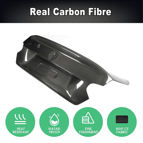Se adapta a BMW G87 M2 Coupe 2023-2024 carbono portón trasero maletero tapa alerón - Imagen 5 de 11