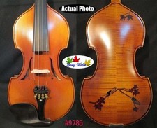 Baroque style SONG Master 4/4 violin maple back with rosewood inlay  9785