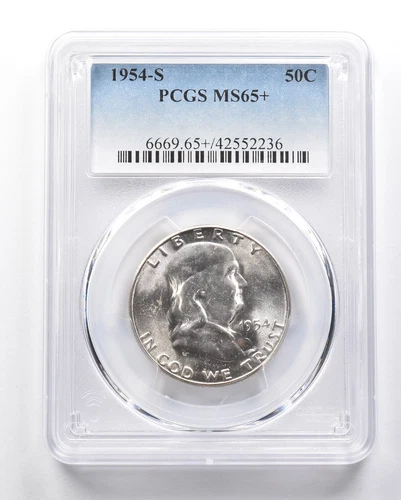 1954-S Franklin Half Dollar MS65+ PCGS *8320