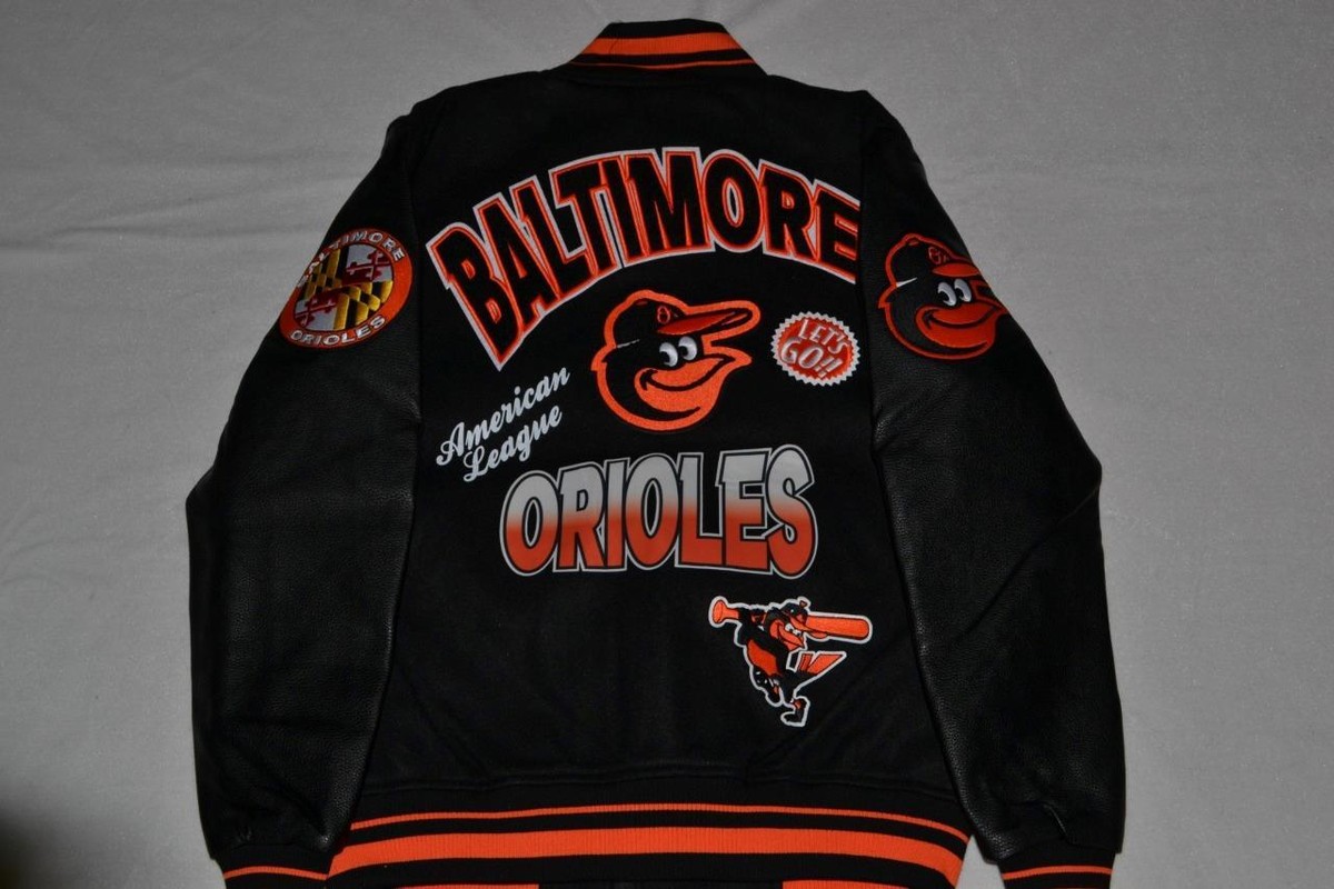 MLB オリオールズ ジャケット PRO STANDARD MLB BALTIMORE ORIOLES TURN IT UP MEN'S RIB WOOL