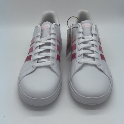 adidas gazelle silver green womens Adidas - Grand Court Base 00 Crli/Auco/Cwhite - Girl Shoes main image 0