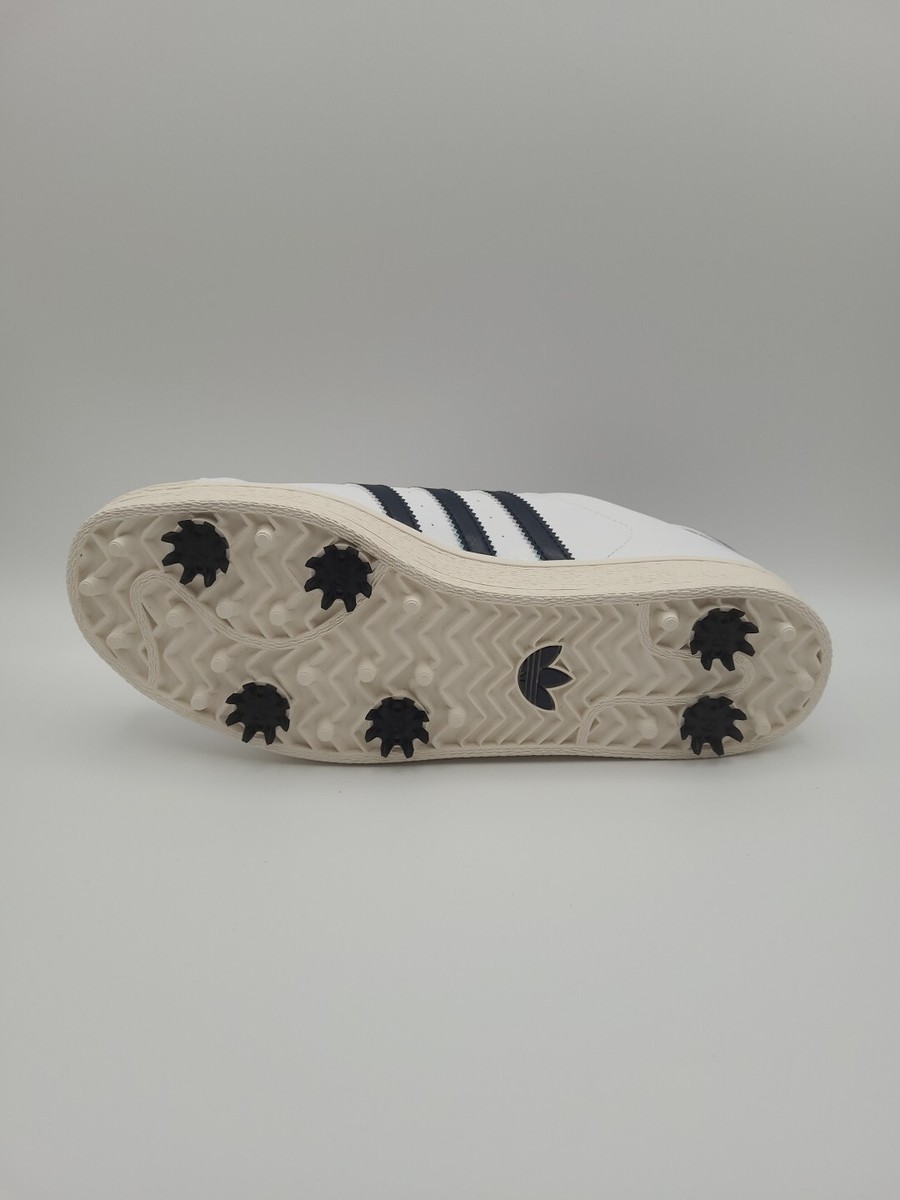 Adidas Superstar Men's Size 10.5 Cloud White Navy Off White Golf