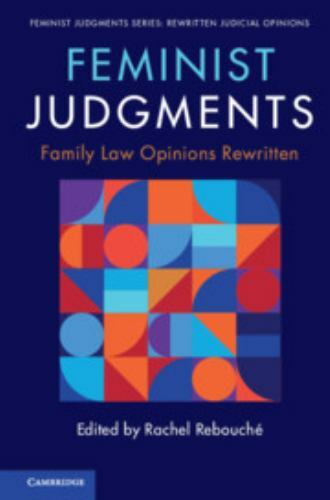 Feminist Judgments Family Law Opinions Rewritten Hardcover 9781108471701