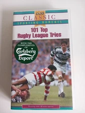 101 Top Rugby League Tries BBC Classsic Sporting Moments VHS Cassette Tape