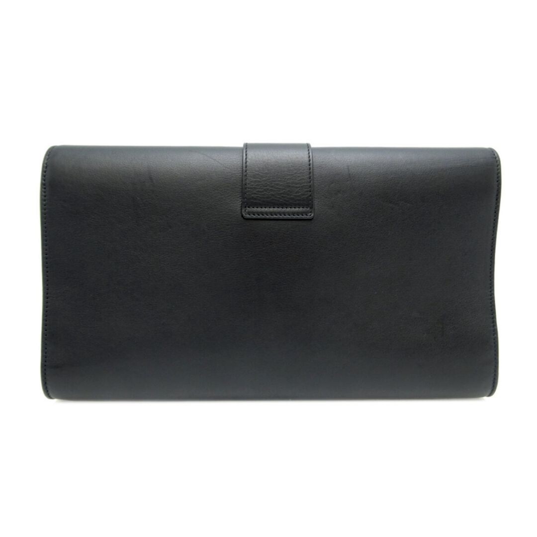 Borsa pochette Yves Saint Laurent linea Y pochette borsetta pelle nera con portaoggetti