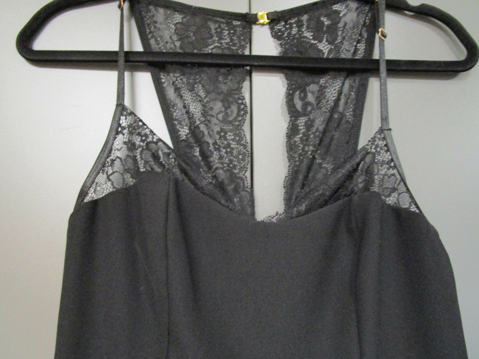 GUESS Jumpsuit Einteiler Spitze schwarz Gr.25/34 eBay