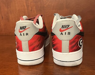 UGA Georgia Bulldogs Custom Painted Nike Air Force 1 | eBay display picture 1