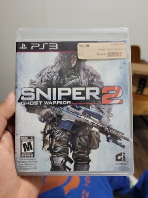 Sniper: Ghost Warrior 2 Sony PlayStation 3 PS3 Game Complete With Manual
