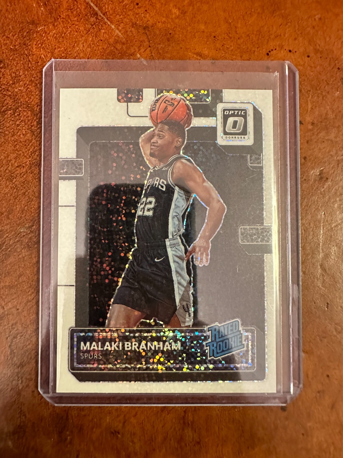 2022-23 Panini Donruss Optic #222 MALAKI BRANHAM White Sparkle Rookie RC SP SSP