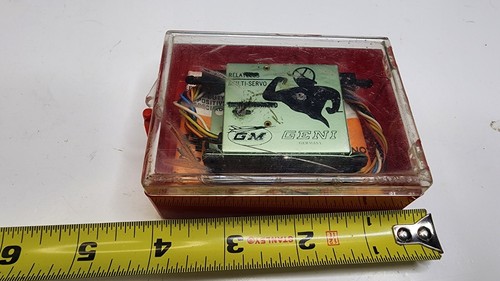 Vintage Geni Germany Multi-Servo with relay Servos Radio control airplane RC