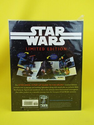 Star Wars: A Pop-Up Guide to the Galaxy by Matthew Reinhart - signed & sealed