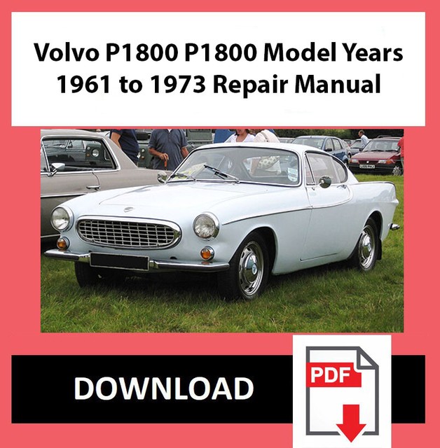 Volvo 120 & 130 Series, & P1800 Sports Haynes Repair Manual (19611973
