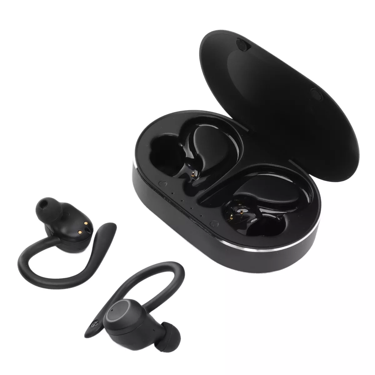 Black Q23 PRO Wireless Earbuds Earhook Design 5.1 Headphones HiFi