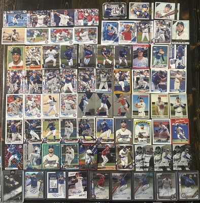 Texas Rangers RC # d Auto (75) Card Lot Witt Winn Burke Gallo White Gallo Beltre