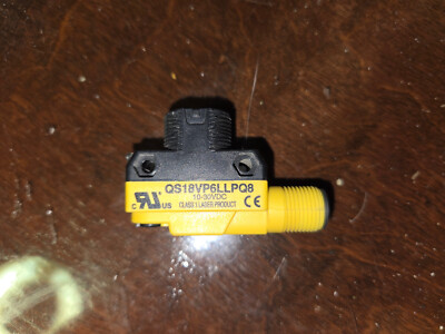 BANNER QS18VP6LLPQ8 73246 Photoelectric Sensor,Laser Polarized ,10m,10-30VD