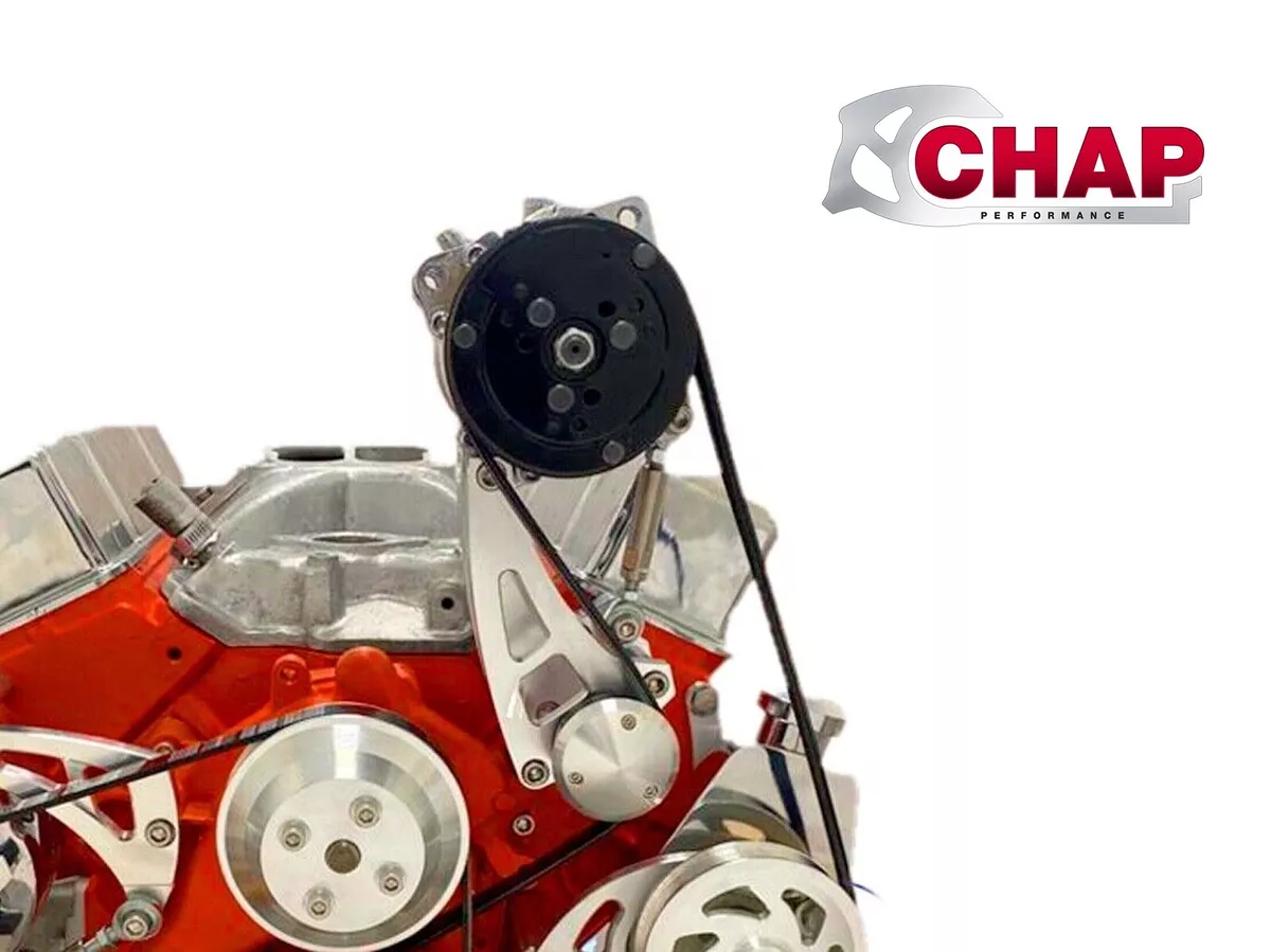 Chevy 350 serpentine belt conversion kit cheap