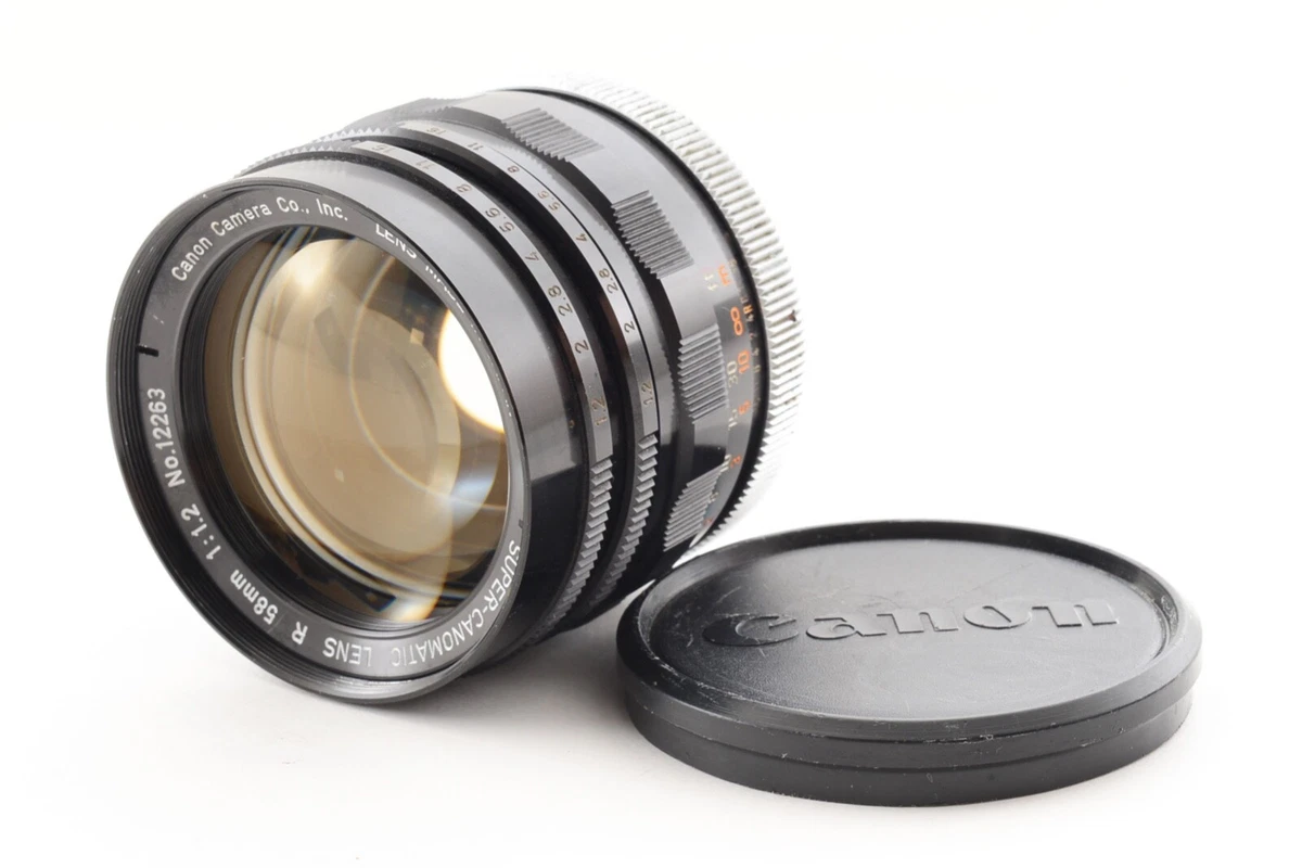 Canon FL f/1.2 Camera Lenses 58mm Focal for sale | eBay