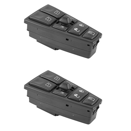 Commutateur De Fenêtre électrique Pour Camion Volvo FH12 FH13 FM VNL 2004-2012 - Remplacement 20752918, Noir - 10