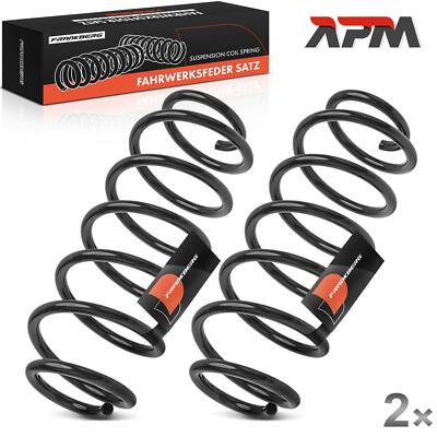 2x Federn Fahrwerksfeder Hinten für Mitsubishi Colt VI Z2A Z3A Schrägheck 04-12