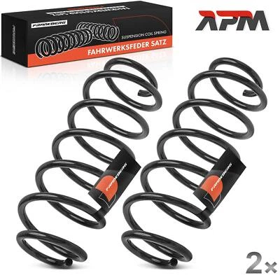 2x Federn Fahrwerksfeder Hinten für Mitsubishi Colt VI Z2A Z3A Schrägheck 04-12