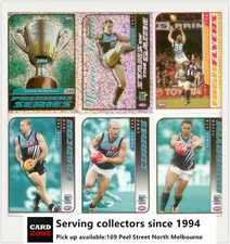 Popular--2006 ESP AFL Sticker Base Team Set P. Adelaide (9)