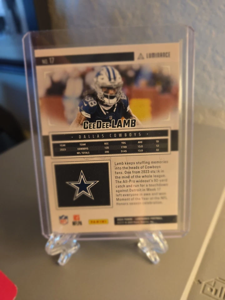 🔥 Ceedee Lamb-2024 Luminance #8/25 #Cowboys 🔥 - Image 2 of 2