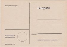 10 x Feldpostkarten der  frühen Bundeswehr Blanko 64