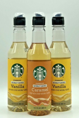 starbucks caramel flavored syrup
