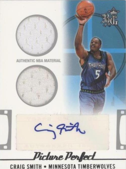 2006-07 Topps Big Game - Craig Smith #PPJSA-CSM - 1 of 2