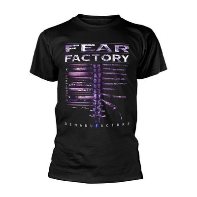 Fear Factory T-Shirt Herren Demanufacture schwarz Band-Merch, Bands