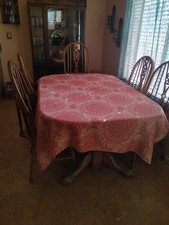 Orange Tablecloth 80 x 60 in.