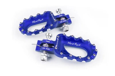 S3 Hard Rock Fußrasten Aluminium blau für BETA EVO 250 4T 2009-17