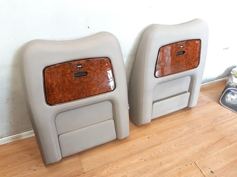 Juego de mesas de picnic traseras Bentley Arnage asiento caída izquierda derecha madera PW57242PBU Foto 2 de 4