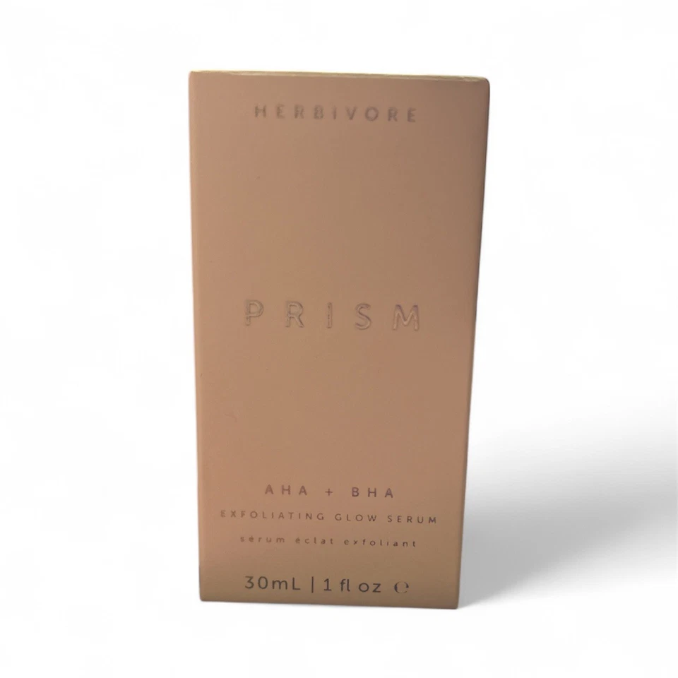 Herbivore Botanicals Prism AHA BHA Exfoliating Glow Serum 1 oz HTF - Image 2 of 3