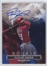 2023 Chronicles Origins Rookie Signatures Blue 24/25 Elijah Green Auto 4z8