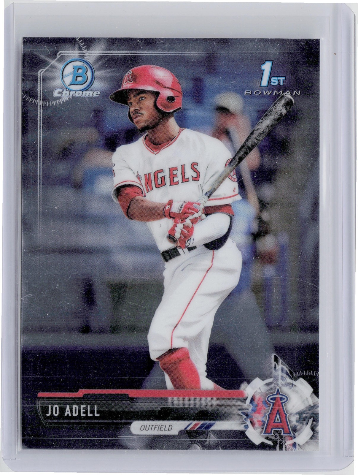 2017 Bowman Draft Jo Adell Chrome #BDC-95 Angels