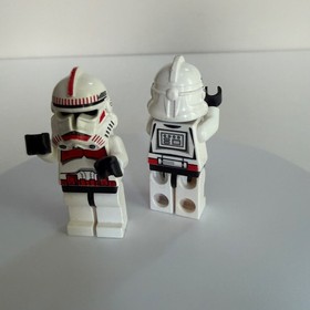 Lego 7671 At-Ap Walker Clone Shock Trooper Minifigures Star Wars Coruscant Guard