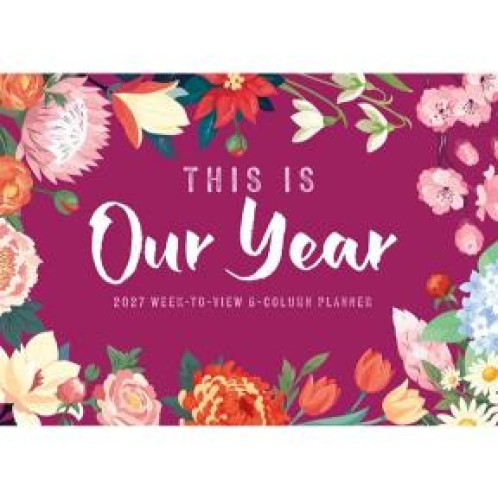 Carousel Worldwide 2027 Future Starts Today A4 Wall Planner | Spiral | 2026 - Image 2