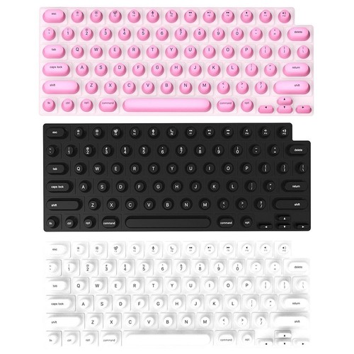 Protection Clavier Silicone pour Ongles Longs Compatible avec pour MacBook Serie - Bild 8 von 14