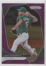 2020 Panini Prizm Purple Prizm Liam Hendriks #65 0w8