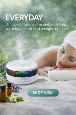 GreenAir Ultrasonic Aromatherapy Oil Diffuser 360 Degree Rotation