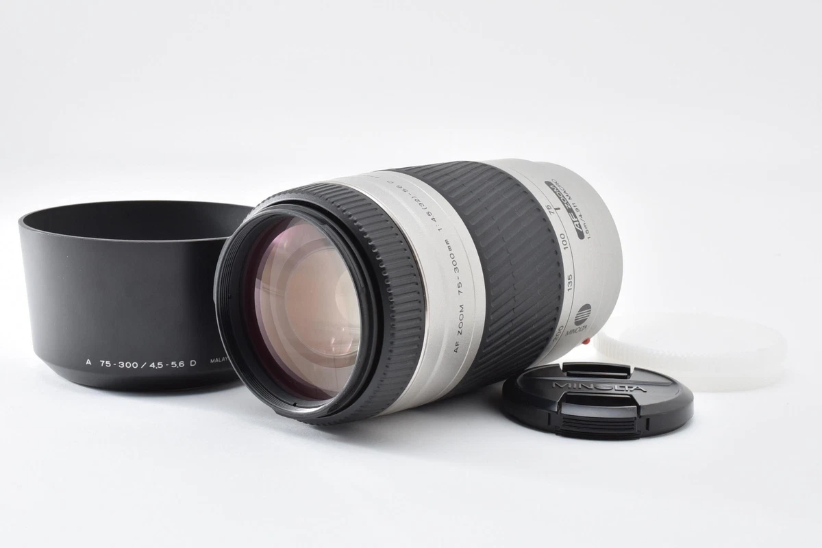 Minolta 75-300mm Focal Camera Lenses for sale - eBay
