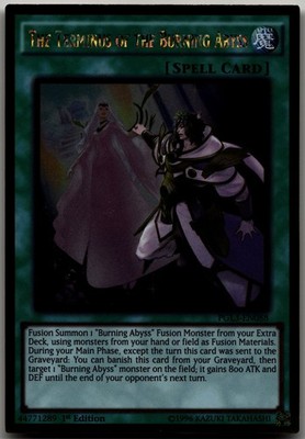 The Terminus of the Burning Abyss Gold Rare Premium Gold: Infinite Gold PGL3-EN0