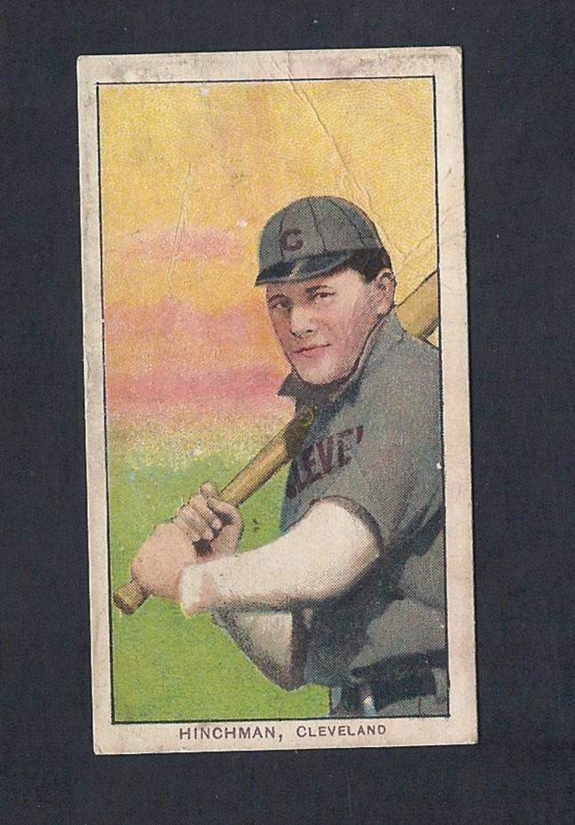 T206 BILL HINCHMAN - CLEVELAND NAPS - Piedmont 150 reverse - NICE!  LOOK!
