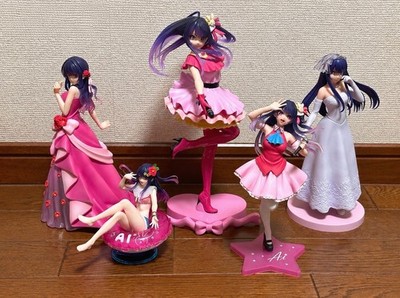 Oshi no Ko Ai Figure Lot Collectible Anime Toys Fully Functional Slight Wear